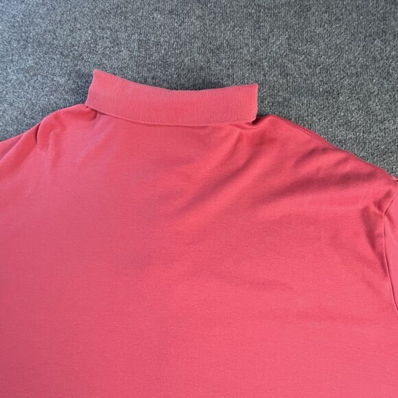 Polo Ralph Lauren Shirt Mens 4XB Red Short Sleeve Red Pony Big Tall Preppy - Picture 14 of 16